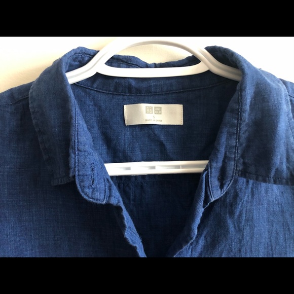 UNIQLO linen shirt size XS - Picture 3 of 5